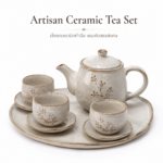 Artisan Ceramic Tea Set